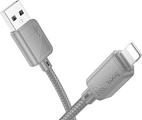 HOCO (6942007646130) X113i USB 2.4A для Lightning , Grey Кабель