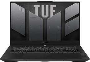 ASUS 17.3" Tuf Gaming F17 FX707VJB-HX100 Core 5 210H/16Gb/512Gb SSD/RTX 3050-6Gb/no OS/Grey (90NR0MY5-M003R0) ПИ