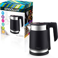 ERGOLUX ELX-KS10-C02 черный 15328 Чайник электрический