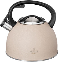 AGNESS 907-250 BEIGE 2,5л индукция Чайник