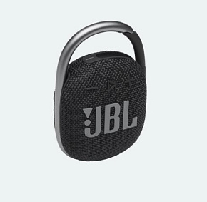 JBL CLIP 4 BLACK (JBLCLIP4BLK) [ПИ] Колонка портативная