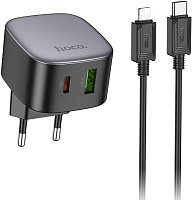 HOCO (6942007617468) CS32Aia 1USB+1USB-C 3.0A PD 20W+QC3.0 СЗУ