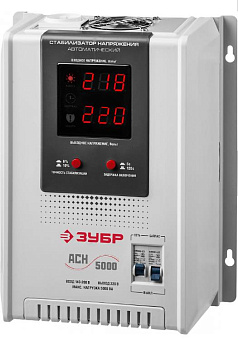 ЗУБР 59385-5 5000ВА, навесной Автоматический стабилизатор напряжения
