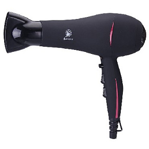 ВАСИЛИСА ФН6-2200 черный с малиновым Фен