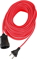 КОСМОС YSHKsm30m-1g(10A)S шнур 1 гнездо , 10А - 30 м , Красный Удлинитель