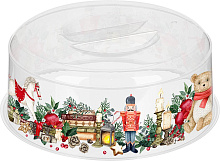 HOMVER Игрушки D250мм с декором (бесцветный) 223138501/00 Емкость для сыпучих продуктов