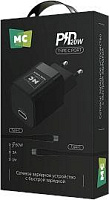 MORE CHOICE (4620202555847) NC86a 1Type-C 3.0A PD 20W для Type-C Type-C Black СЗУ