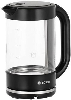 BOSCH TWK70B03 1.7л. 2400Вт черный (стекло)