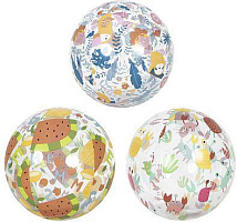 SUNCLUB 53012 (107399) Мяч надувной пляжный "Модный" 53012 50 см Sunclub