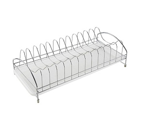 РЫЖИЙ КОТ Сушилка для посуды с поддоном DR-3, 43*18*11 см (102914) Сушилка для посуды