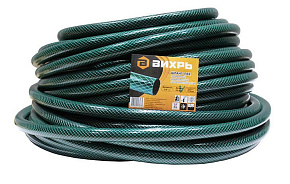 ВИХРЬ 73/7/2/1 Шланг поливочный ПВХ,трёхслойный армированный 3/4", 25м (зелёный) Шланг