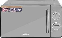 HYUNDAI HYM-M2007 черный/хром Микроволновая печь