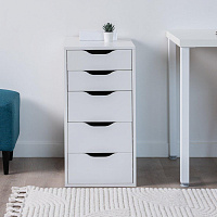 ГУД ЛАКК S00388 Ингар 5 комод 36x71x53, белый (1 пак.)