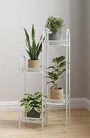 ЗМИ Подставка для цветов "Лира 24" (Белый) ПДЦЛИ24 Б Подставка для цветов