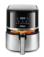 KITFORT КТ-2221 черный/серебристый Аэрогриль