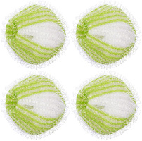 РЫЖИЙ КОТ Набор шариков для стирки против катышков WB-04, диа 3,5 см (4 шт) (311123)