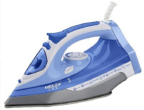 DELTA LUX DL-712 white/blue Утюг