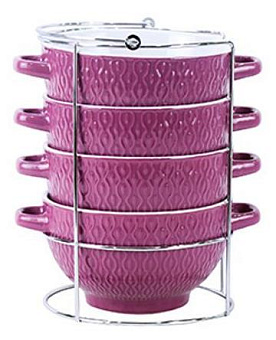 KELLI KL-164 0,65л Набор супниц с ручками KELLI KL-164 0,65л