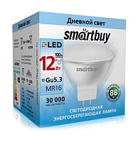 SMARTBUY (SBL-GU5_3-12-40K) 12W/4000K/GU5.3 Лампочка SMARTBUY (SBL-GU5_3-12-40K) 12W/4000K/GU5.3