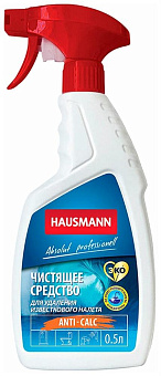 HAUSMANN HM-CH-03 001 для удаления известкового налета 0,5л Чистящее средство HAUSMANN HM-CH-03 001 Чистящее средство для удаления известкового налета