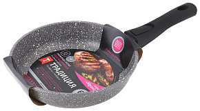 ТРАДИЦИЯ ТМ2225И а/пр литая 22см съемн/руч Мрамор индукция Сковорода ТРАДИЦИЯ ТМ2225И а/пр литая 22см съемн/руч Мрамор индукция