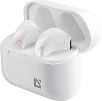 DEFENDER (63955) Twins 955 Белый, TWS, Bluetooth Гарнитура DEFENDER (63955) Twins 955 Белый, TWS, Bluetooth