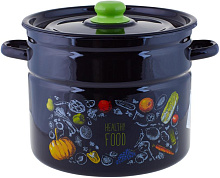 APPETITE 1с200с Healthy food эмал цил 9,0л Кастрюля APPETITE 1с200с Healthy food эмал цил 9,0л