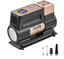 DSV (224000) Smart, усиленный с LED фонарем 45 л/мин 12В с цифр. маном, сумкой , золотой