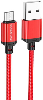 BOROFONE (6974443389036) BX87m для micro USB , 1 м, Red Кабель