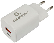 CABLEXPERT (21077) MP3A-PC-42 QC3.0/PD белый Универсальный адаптер питания