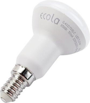 ECOLA G4SD70ELC Reflector R50 LED 7W/E14/6500K (композит) 85x51 Лампа светодиодная