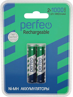 PERFEO (PF_C3323) AAA1000MAH/2BL Аккумулятор Пластик Аккумулятор