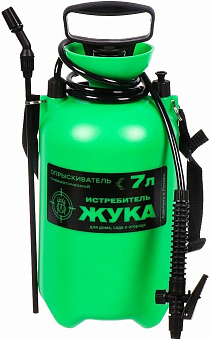 ЗЕЛЕНЫЙ ЛУГ Опрыскиватель пневматический "Истребитель жука" 7л (6) Р1-00018948 Опрыскиватель пневматический
