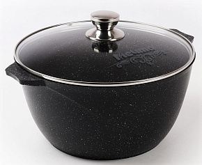 МЕЧТА 41802 Гранит black 1л Кастрюля МЕЧТА 41802 Гранит black 1л