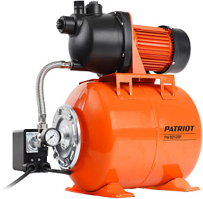 PATRIOT Насосная станция PW 801-20 P, пластик, 20 л, 800 вт