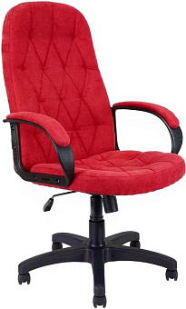 ЯРКРЕСЛА Кр61 ТГ ПЛАСТ SR60 (ткань малиновая) КомпьютерноеОфисное кресло