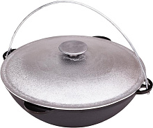 ГАРДАРИКА 1622-6 поход чугун 22л алюм/кр Татарский Казан