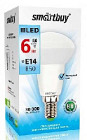 SMARTBUY (SBL-R50-06-40K-E14-A) 6W/4000/E14 Лампа светодиодная