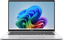 ASUS 14" Vivobook X1407QA-LY099W Snapdragon X X1-26-100/16Gb/1Tb SSD/VGA int/W11/Silver (90NB1603-M007F0) (ПИ)