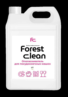 FOREST CLEAN Ополаскиватель для посудомоечных машин 5л Ополаскиватель для посудомоечных машин FOREST CLEAN Ополаскиватель для посудомоечных машин 5л