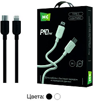 MORE CHOICE (4620202554734) K85ia USB 3.0A PD 27W для Lightning ng 8-pin - 1м , черный Кабель