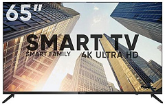 SOUNDMAX SM-LED65M02SU UHD SMART безрамочный LED телевизор