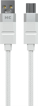 MORE CHOICE (4620202554925) K87a 2м USB 3.0A для Type-C- 2м , белый Кабель