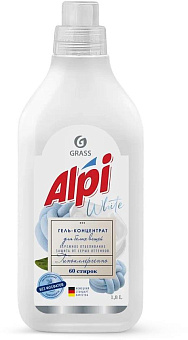 GRASS 125733 ALPI white gel концентрат (флакон 1,8л) Гель для стирки GRASS 125733 ALPI white gel концентрат (флакон 1,8л)