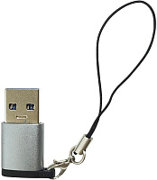 АТОМ (31034) USB Type-C-USB А , серебряный