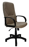 ЯРКРЕСЛА Кр37 ТГ ПЛАСТ К31 (ткань Крафт светло-серая) Кресло компьютерное