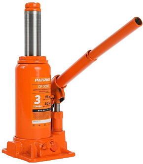 PATRIOT 770000030 DB 3000 бутылочный, 3т Домкрат