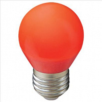ECOLA K7CR50ELB GLOBE LED COLOR 5W/G45/E27 Красный лампы светодиодные