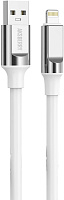 AKSBERRY (6900291900017) X159 Silicone USB-A Lightning, белый Кабель