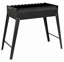 PALISAD Мангал сварной, 605 х 375 х 138/640 мм, сталь 2 мм, Camping 69668 Мангал